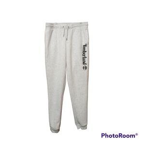 Timberland Core Tree Logo Spellout Gray Joggers Sweatpants Mens Size 4XL XXXXL
